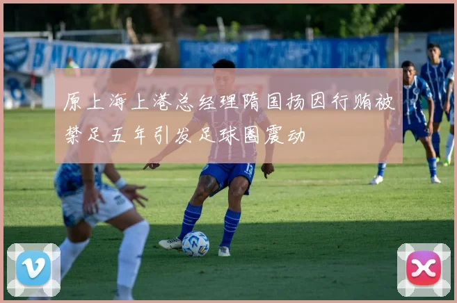 原上海上港总经理隋国扬因行贿被禁足五年引发足球圈震动